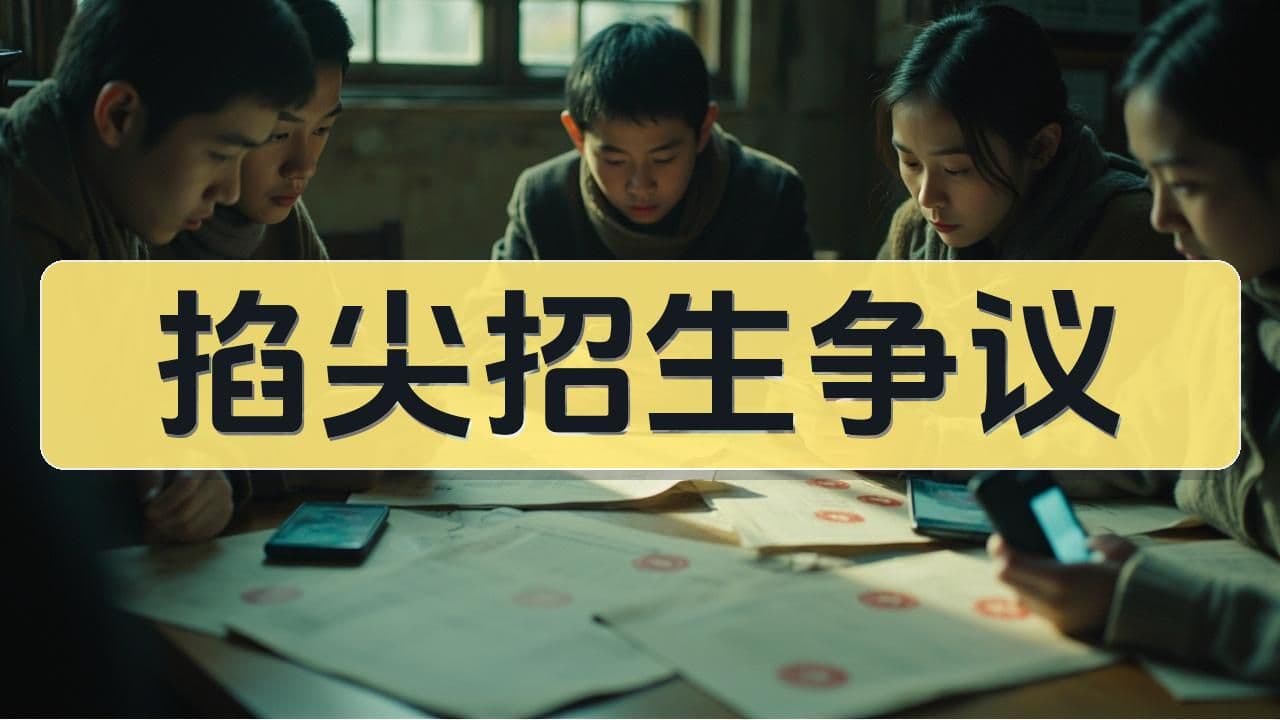 掐尖招生争议：为什么点招话题总是反复出现