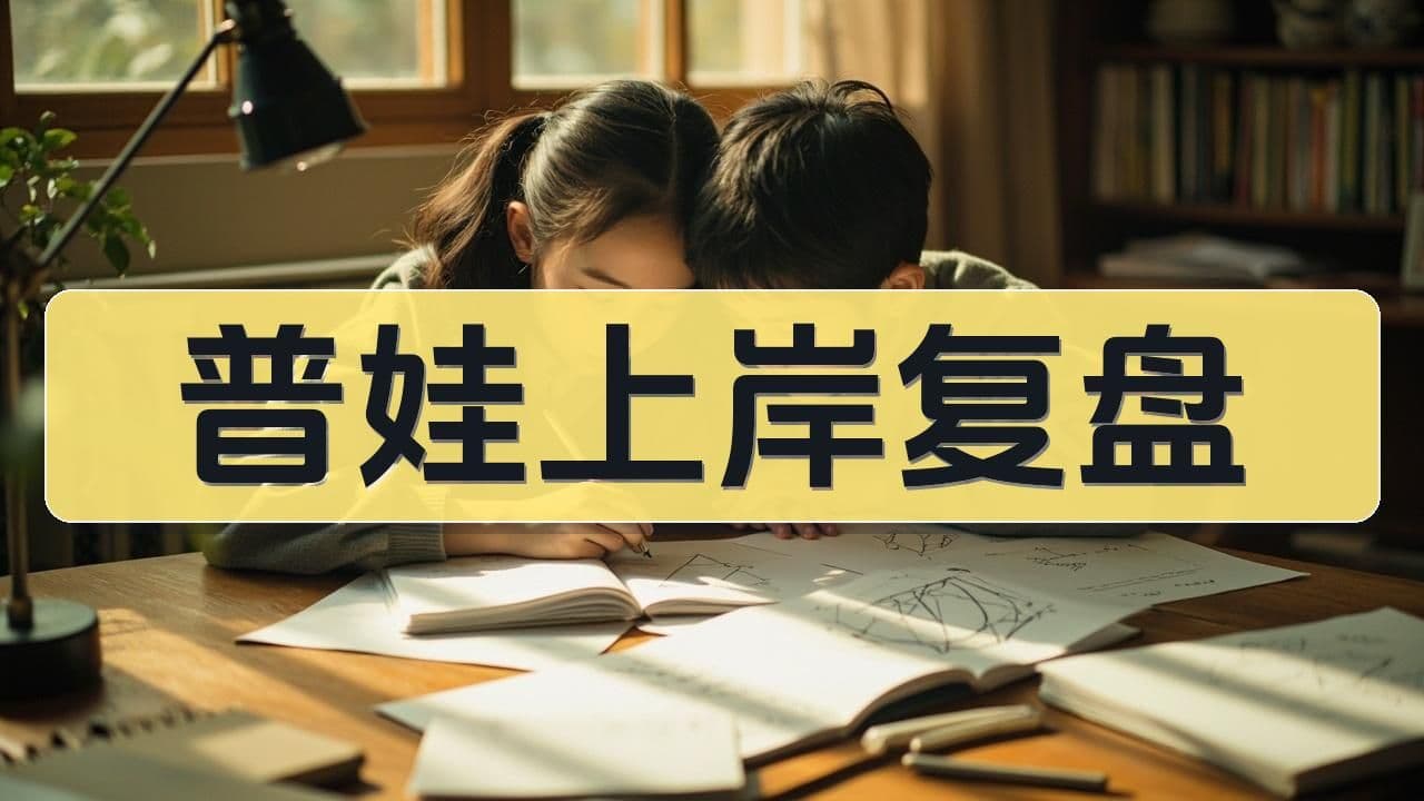 普娃上岸：一个家庭的八少八素备考与反思