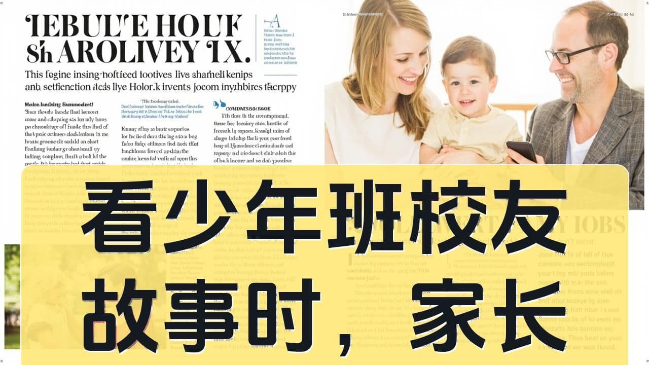 看少年班校友故事时，家长最容易忽略什么