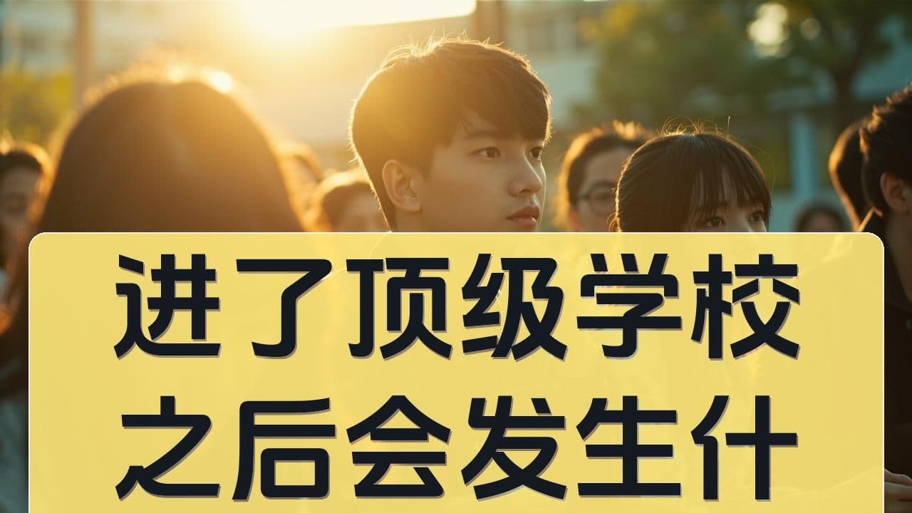 进了顶级学校之后会发生什么：光环之外的适应成本